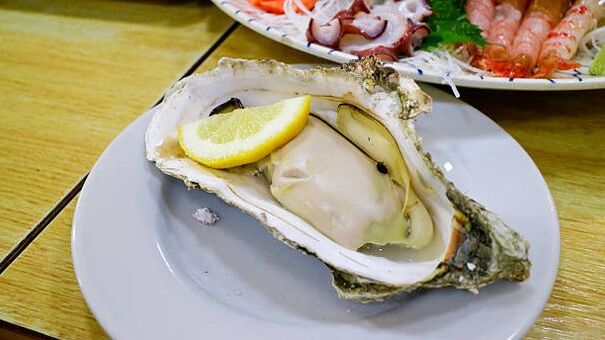 Fruits de mer pour l'efficacité